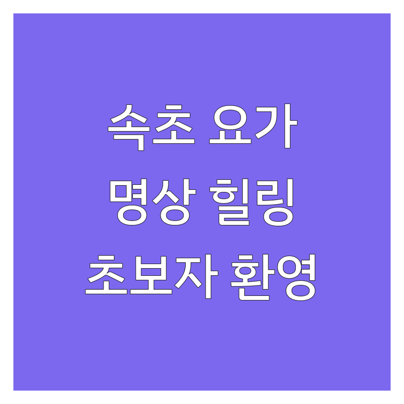 속초 요가명상 저렴한 곳 가격싼 곳 업체 추천 | 요가원 비용 가격 잘하는 곳 | 아쉬탕가 빈야사 인요가 | 명상 테라피 소그룹 레슨 | 초보자 친화 주차 가능